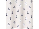 diaqua® Duschvorhang Anchor 180 x 180 cm, Blau/Weiss
