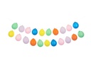 Partydeco Ballon Girlande, 20 Stk + Band Mehrfarbig