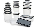 GOURMETmaxx Frischhaltedosen Set mit Deckel 34-teilig