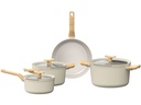 BergHOFF Kochtopf-Set Leo Balance Cream 7-tlg. 0 cm