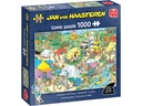 Jumbo Puzzle Camping im Wald