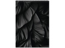 Lumart Spiralblock A5 Schwarz 80 Blatt blanco inkl. Gelroller