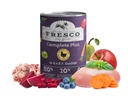 FRESCO Nassfutter Complete Plus Huhn mit Gemüse und Obst 800 g