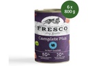 FRESCO Nassfutter Complete Plus Pute 800 g
