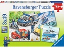 Ravensburger Puzzle Polizeieinsatz 3 x 49 Teile