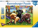 Ravensburger Puzzle Hunde Picknick 100 XXL Teile