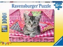 Ravensburger Puzzle Niedliches Kätzchen 100 XXL Teile