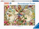 Ravensburger Puzzle Weltkarte mit Schmetterlingen 3000 Teile