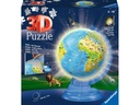 Ravensburger Puzzle Kinderglobus mit Licht 180 Teile