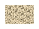 Partydeco Tischdecke Grill 120 cm x 180 cm, Cream