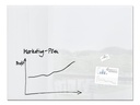 Sigel Magnethaftendes Glassboard artverum 90 cm x 120 cm, Weiss