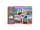 Teampuzzle Puzzle Dream Destinations Stadt, 194 Teile, 48 x 33 cm