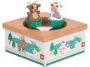 Spielba Holzspielwaren Musikdose Steinbock & Kuh