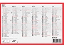 Biella Tafelkalender 23.5 x 15.5 cm