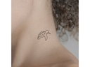 minink Tattoo Schwimmende Schildkröte Grösse: S (3.3 cm x 4.0 cm)