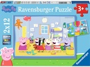 Ravensburger Puzzle Peppas Abenteuer 2 x 12 Teile