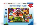 Ravensburger Puzzle Märchenhafte Geschichten 2 x 12 Teile