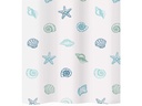 diaqua® Duschvorhang Mare 240 x 180 cm, Blau/Weiss