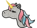 Mono-Quick Applikation Einhorn Glitzer | Mono-Quick 1 Stück