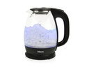 Tristar Wasserkocher WK-3405 1.7 l, Transparent/Schwarz