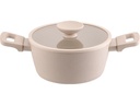 Fackelmann Kochtopf Shell 20 cm, Beige