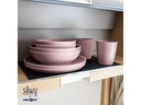 Silwy Magnet-Kunststoff-Geschirrset DOLOMIT ROSE