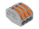 WAGO Steckklemme CLASSIC 3 x 0.08-4 mm², 5 Stück