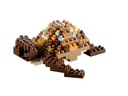 BRIXIES Bausteinmodell Schildkröte aus 103 Bausteinen
