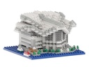 BRIXIES Bausteinmodell Hong Kong Convention Center aus 352 Teilen