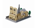 BRIXIES Bausteinmodell Kathedrale Notre-Dame aus 928 Bausteinen