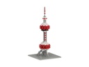 BRIXIES Bausteinmodell Pearl of Orient Tower aus 312 Bausteinen