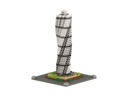 BRIXIES Bausteinmodell Turning Torso aus 652 Bausteinen