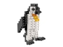 BRIXIES Bausteinmodell Pinguin aus 78 Bausteinen
