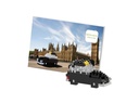 BRIXIES Bausteinmodell Postkarte London Taxi aus 77 Bausteinen