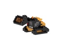 BRIXIES Bausteinmodell JCB Teleskid aus 112 Bausteinen