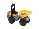 BRIXIES Bausteinmodell JCB Baustellenkipper aus 126 Bausteinen