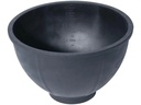 Toolland Gipsbecher Kautschuk rund schwarz 1.5 l