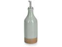 Zeller Present Essig- Ölflasche 420 ml Steingut Edelstahl 420 ml