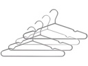 Zeller Present Kleiderbügel Set, 4-tlg., Metall Silber