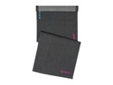 pad Tischdecke Denim Queen Black 45 cm x 150 cm, Schwarz/Pink