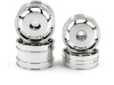 Yeah Racing Felgen CNC 8 Spoke Silver