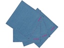 pad Stoffserviette Denim Glücklich 45 cm x 45 cm, 2 Stück