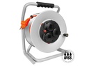 STEFFEN Kabelrolle FLEX PUR Metall 3xT13 IP55 40m