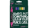 Faber-Castell Acrylmarker Multimark Set Vibrant, Doppelspitze, 6 Stk