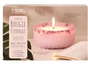 Graine Créative Kerzen-DIY-Set Ewigkeit Malvenblüten 10 cm