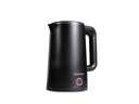 GOURMETmaxx Wasserkocher 30387 1.5 l, Schwarz/Schwarz matt