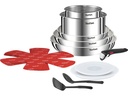 Tefal Kochgeschirr-Set Ingenio Emotion 13-teilig, Edelstahl