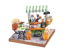 Rolife Bausatz Aromatic Coffee Cart 1:20