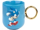 Grupo Erik Universaltasse Sonic 3D 350 ml, Blau/Gold/Keine Angabe