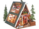 Rolife Bausatz A-Frame Cabin Gebäude-Bausatz Holz mehrfarbig